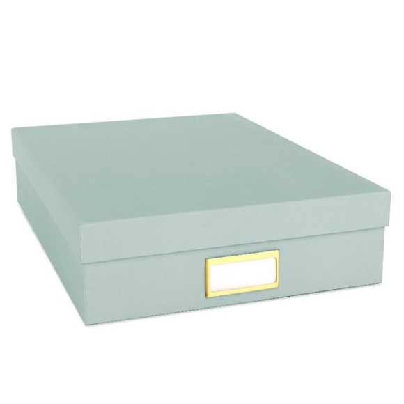 Sugar Paper Essentials Paper File Box Green - Picture 4 of 5